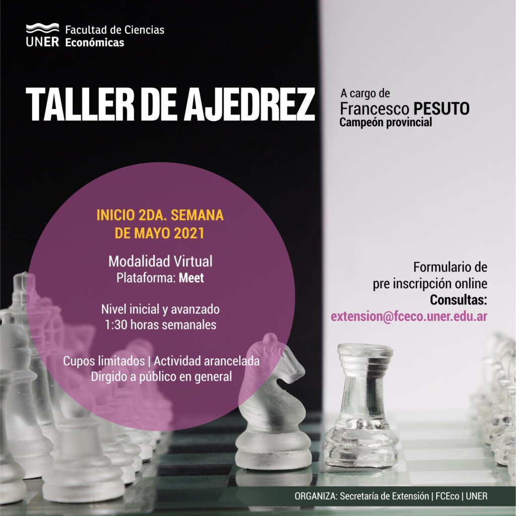 Taller de ajedrez online